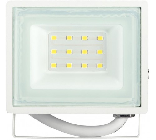 Прожектор светодиодный уличный LPR-023-W-65K-010 10Вт 6500K 800Лм белый  Б0054639  ЭРА