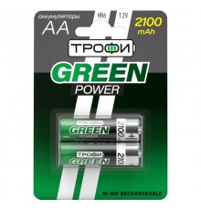 Аккумулятор HR6-2BL 2100 mAh (20/240/14400) (AA)   C0032099  ТРОФИ