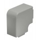 Крышка плоского угла кабельного канала WDK 60x90 мм (ПВХ,серый) (WDK HF60090GR)  6022316  OBO Bettermann