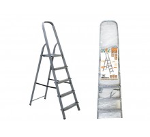 Стремянка стальная ССт-5, 5 ступеней с цинковым покрытием, стальной профиль, h=1050 мм, Народная  SQ1028-0112  TDM