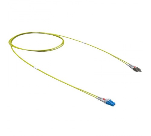 Оптический коммутационный шнур переходной Duplex LC-UPC/FC-UPC, 9/125 OS2, 2 м  RNPC9DFULU2  DKC