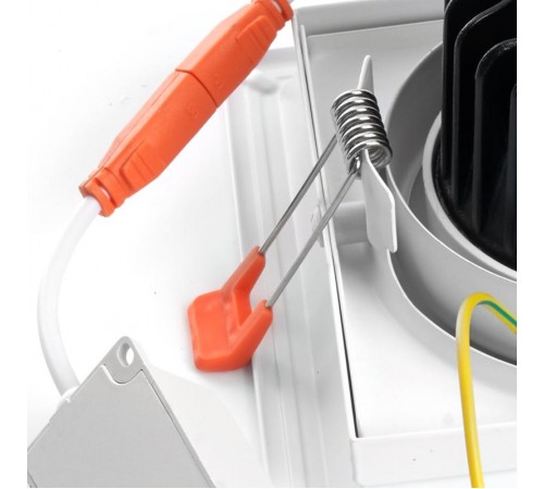 Светильник светодиодный встраиваемый карданный AL202, 2x12W, 2160 Lm, 4000К, 35 градусов, белый  29774  FERON