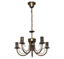 Светильник "Рустика" 254 черн. мат. зол. НСБ 01-5х60-126 Е14  1005404273  Элетех