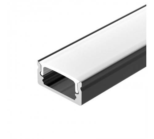 Профиль LINE-1708-2000 ANOD BLACK (Arlight, Алюминий)  040299  Arlight