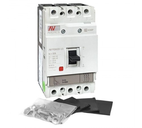 Выключатель автоматический AV POWER-1/3 32А 35kA TR  mccb-13-32-TR-av  EKF
