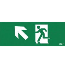 Пиктограмма (наклейка) "Фигура/стр. вверх влево" ДПА IP20/54  LPC10-1-24-09-FVVNAL  IEK