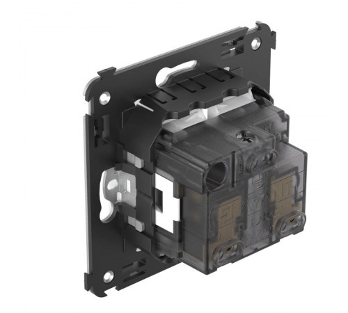 Розетка в стену, 2P+E, с з/ш, "Avanti", "Белое облако"  4400003  DKC