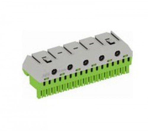 Клеммник самозажимной PE 17x4+5x25мм ZK175G1SPE007715F9716 ABB
