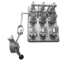 Разъединитель РПС-4 400А левый привод, без ППН  rps-400l  EKF