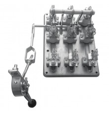 Разъединитель РПС-1 100А левый привод, без ППН  rps-100l  EKF