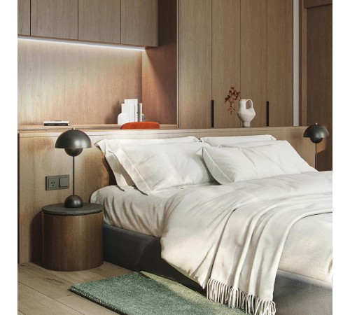 Светильник светодиодный линейный AL5038 16W 1400Lm 4000K в пласт. корпусе с выкл. и сетевым шнуром 1160*22*35мм  32876  FERON