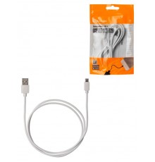 Дата-кабель, ДК 4, USB - micro USB, 1 м, белый,  SQ1810-0304  TDM