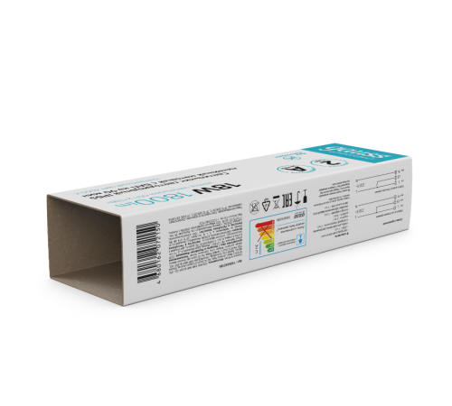 Светильник LED  IP65 1035*39*31,5мм 18Вт 1800lm 4000К ULTRACOMPACT линейный матовый с БАП 90 мин 1/20  143424218A  Gauss