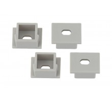 Набор заглушек для профиля CAB261, 1612-3B 4 сквозные  Б0039433  ЭРА