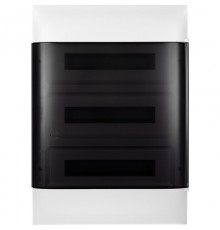 Practibox S Пластиковый щиток Встраиваемый (в полые стены) 3X18 Дымчатая дверь  137578  Legrand