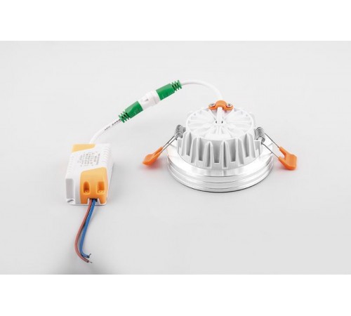 Светильник светодиодный встраиваемый декоративный AL612, 7W, 560 Lm, 4000К, белый  29477  FERON