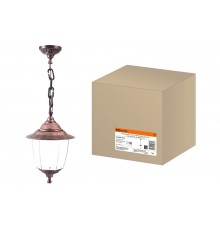 Светильник садово-парковый Прага Эл-11-70М 60 Вт Е27 подвесной медь, прозрачный плафон TDM  SQ0330-0530  TDM