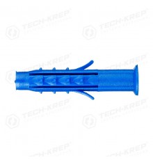 Дюбель распорный 5х30 шипы+усы (1000 шт) - пакет ( 0,421 кг)  132438  Tech-KREP