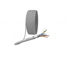Кабель витая пара F-4-PVC-6 F/UTP 4x2x23 AWG Cat 6 CU PVC 305 метров  Б0053026  ЭРА
