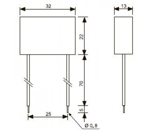Mодуль для применения с кнопками с подсветкой для 26 серии  02600  Finder