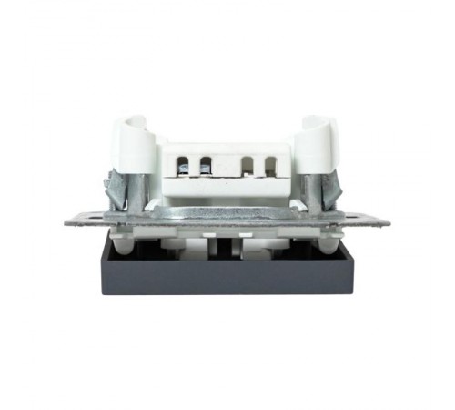 Механизм выключателя, одноклавишный, графит Эпика  UP1-SWG-10 EKF