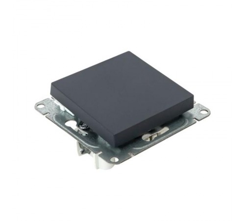 Механизм выключателя, одноклавишный, графит Эпика  UP1-SWG-10 EKF