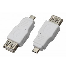 Переходник гнездо USB-A (Female)-штекер microUSB (Male)  18-1173  REXANT