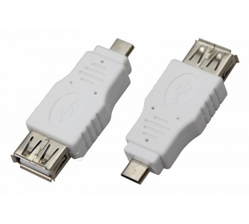 Переходник гнездо USB-A (Female)-штекер microUSB (Male)  18-1173  REXANT