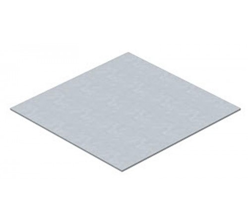 Заглушка монтажного основания прямоугольная для GES9 247x247x3 мм (сталь) (DUG B 9)  7407180  OBO Bettermann