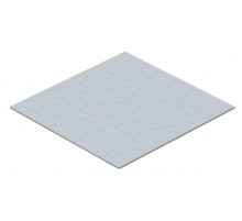 Заглушка монтажного основания прямоугольная для GES9 247x247x3 мм (сталь) (DUG B 9)  7407180  OBO Bettermann