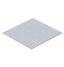 Заглушка монтажного основания прямоугольная для GES9 247x247x3 мм (сталь) (DUG B 9)  7407180  OBO Bettermann