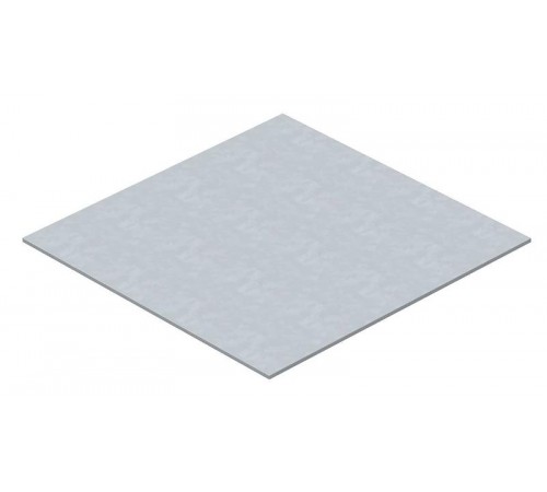 Заглушка монтажного основания прямоугольная для GES9 247x247x3 мм (сталь) (DUG B 9)  7407180  OBO Bettermann