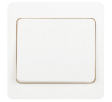 Кнопка Intro Style 7-109-01 10А-250В, IP20, СУ, белый   Б0060635  Intro