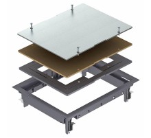 Ревизионный лючок ZES6-2 U (полиамид,серый) (ZES6-2 U10T 7011)  7406749  OBO Bettermann