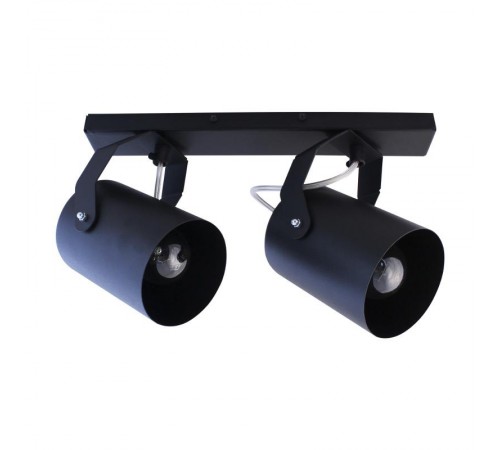 Светильник "Трек" НПБ 01-2х60-514 черн.матовый/черный  1005404529  Элетех