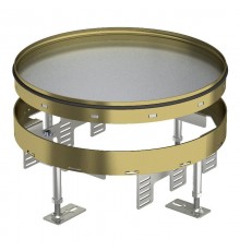 Кассетная рамка RKR2 ном.размер 9 D 305 мм (латунь) (RKR2 9M 25)  7409124  OBO Bettermann