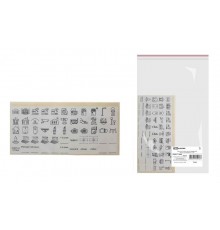 Комплект пиктограмм для маркировки щитков "Расширенный"  SQ0817-0080  TDM