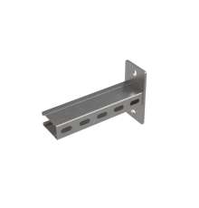 Страт-консоль одиночная усиленная развернутая 41х72 L150 s:2,5 мм  KSSUR72-150  КМ - профиль