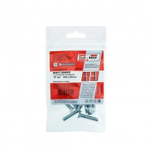 Винт DIN965 с потайной головкой оцинк. М6х30 (10 шт) - пакет ( 0,066 кг)  103002  Tech-KREP