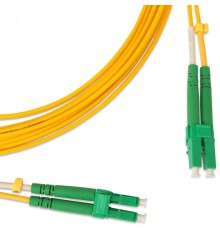 Патч-корд FC-D2-9-LC/AR-LC/AR-H-5M-LSZH-YL волоконно-оптический (шнур) SM 9/125 (OS2), LC/APC-LC/APC, 2.0 мм, duplex, LSZH, 5 м  28289  Hyperline