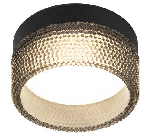 Cветильник встраиваемый под лампу GX53 DK97 BK/BK черный  Б0057459  ЭРА