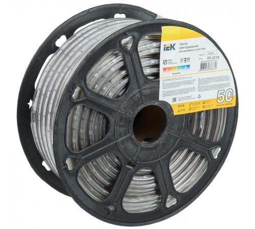 Лента светодиодная 50м LSR-5050RGB30-7,2-IP67-220В  LSR4-3-030-67-0-50  IEK