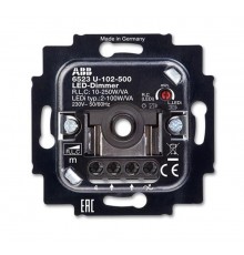 Механизм светорегулятора LED, поворотный, 2-100 Вт/ВА  6512-0-0335   2CKA006512A0335  ABB