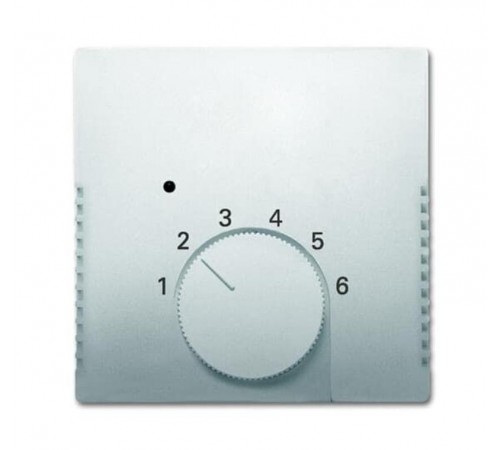 Плата центральная (накладка) для механизма терморегулятора 1099 UHK, серия pure/сталь  2CKA001710A4018  ABB