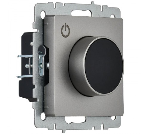 BRITE Термостат электронный с индикацией ТС10-1-БрС сталь  BR-RT11-K46  IEK