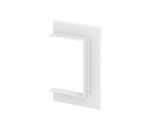 Настенная стыковая рамка кабельного канала Rapid 80 90x130 мм (алюминий,белый) (G-AWAO90130RW)  6278890  OBO Bettermann