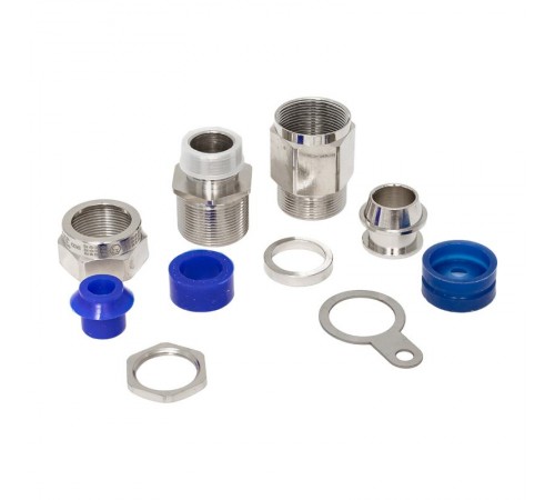 Кабельный ввод взрывозащищенный M40x1,5 FECA 1Ex d IIC Gb/1Ex e II Gb/0Ex ia IIC Ga/2Ex nR II Gc  cgm40x1.5  EKF