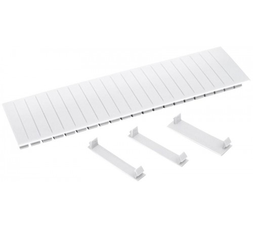 Заглушка  12 модулей белая  YZM10-12-K01  IEK