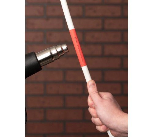 Термоусаживаемая трубка ТУТ нг 16/8 красная EKF PROxima  tut-16-r-1m  EKF