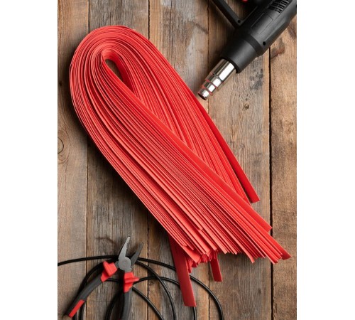 Термоусаживаемая трубка ТУТ нг 16/8 красная EKF PROxima  tut-16-r-1m  EKF